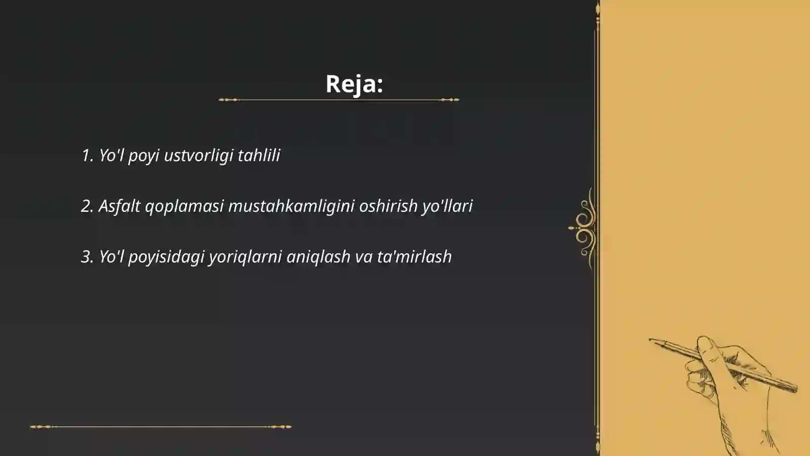 Yo‘l poyi ustvorligini ta’minlash usullari 2