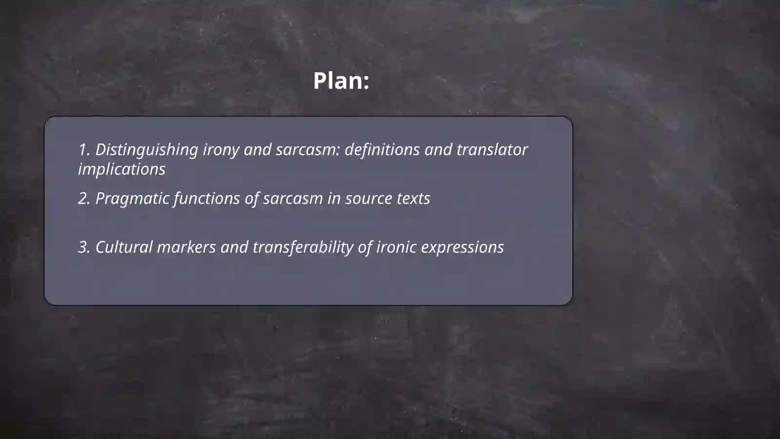 irony and sarcasm in translation: stylistic and pragmatic challange 2