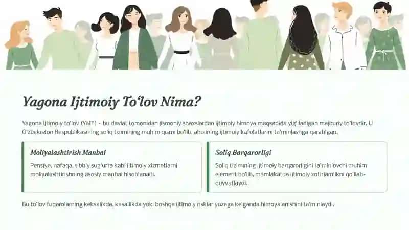 Yagona Ijtimoiy Tolovning Mohiyati va Soliq Solish Obyekti 2