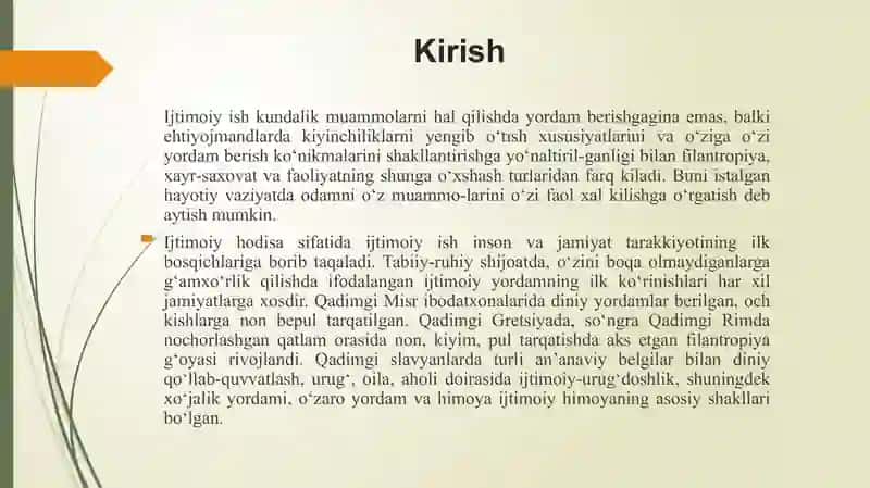 Ijtimoiy ish va ijtimoiy taʼminot asosiy tushuncha va istiqbolari 2