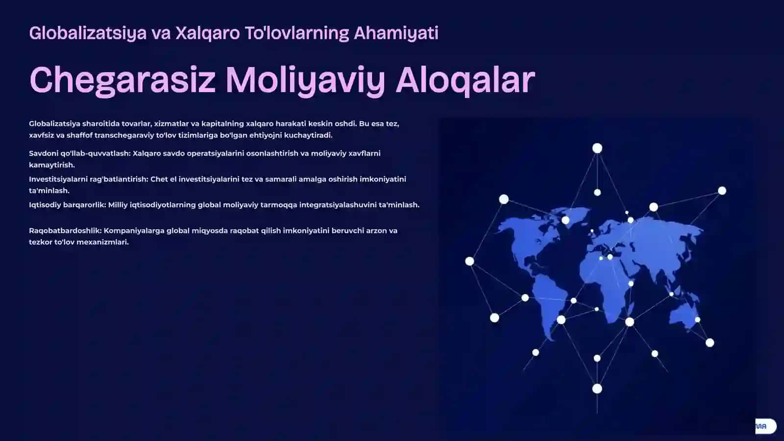Xalqaro To'lov Tizimlari va Hisob-Kitob Shakllari 2