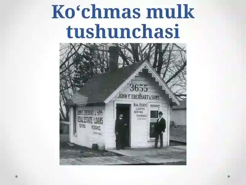 Ko‘chmas mulk kadastrini yuritishning nazariy va HuQuQiy asoslari 2