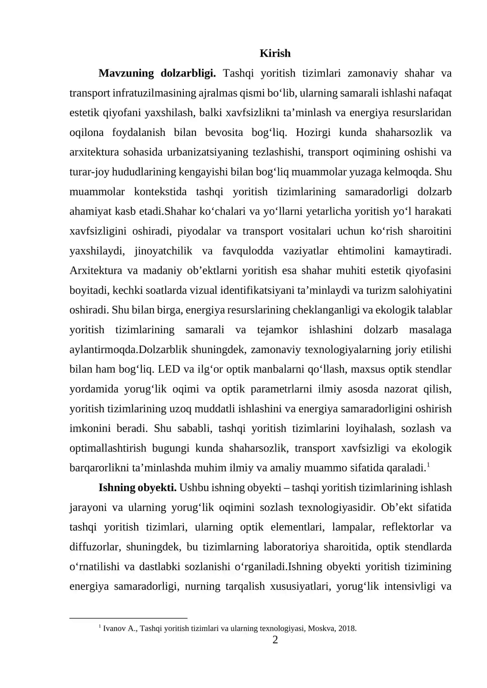 Tashqi yoritish tizimi yorug‘lik oqimini maxsus optik stendda sozlash va tekshirish texnologik jarayoni 2