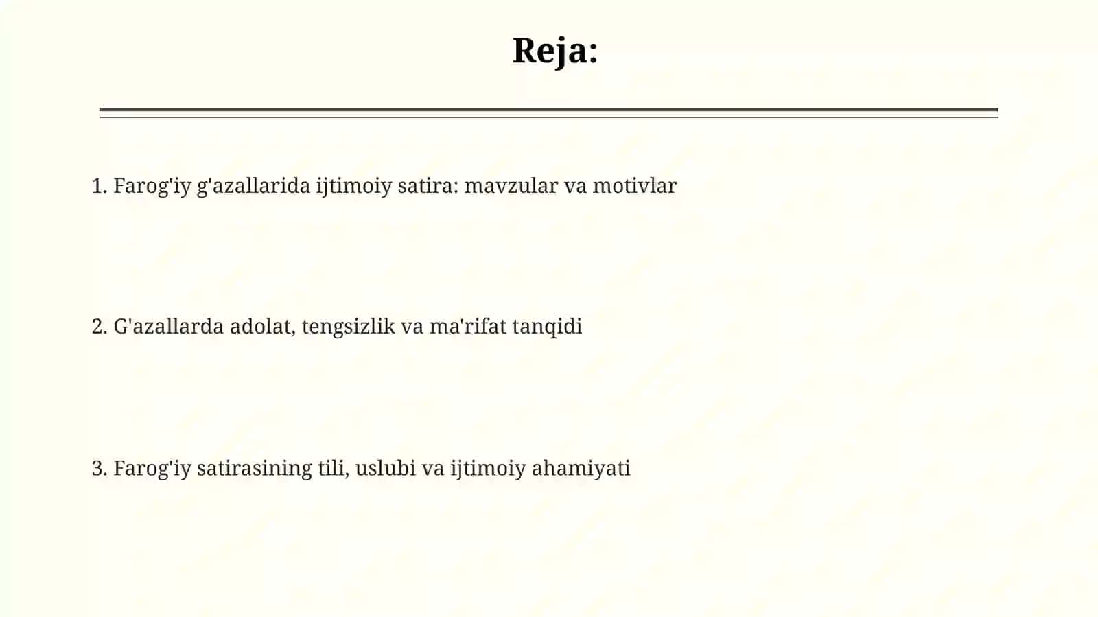 Turdi Farogʻiy ijodida ijtimoiygʻazallartahlili 2