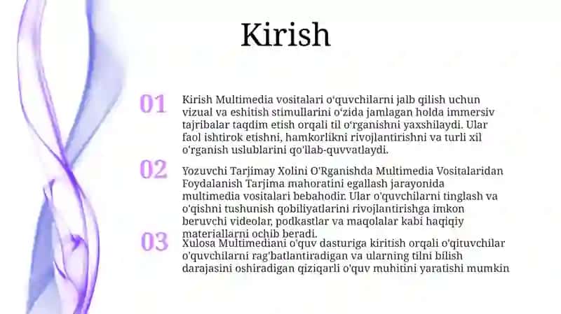Yozuvchi Tarjimayi Xolini O'Rganishda Multimedia Vositalaridan Foydalanish 2