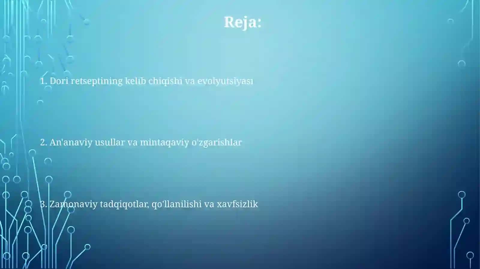 Dori retsept tarixi 2