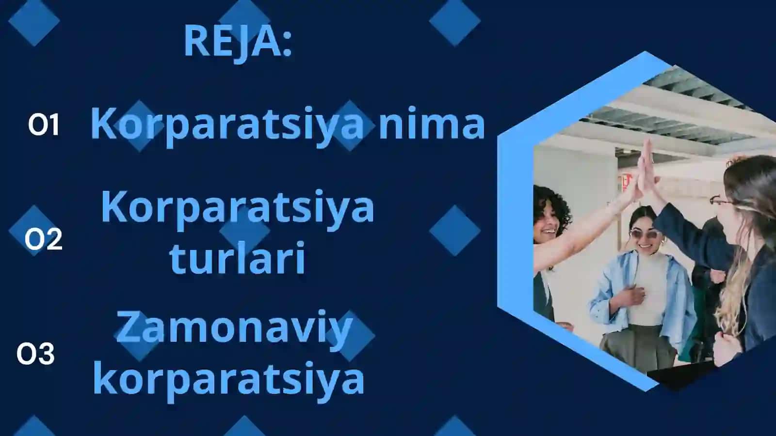 KORPARATSIYALAR 2