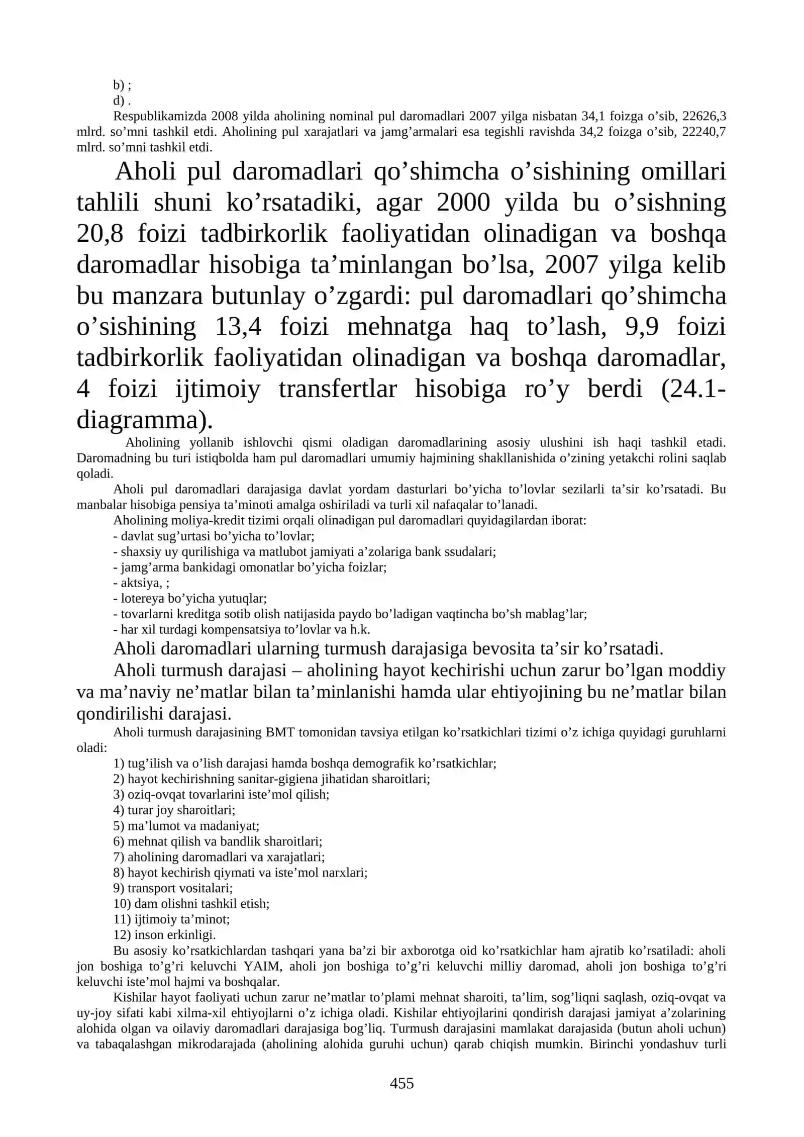 AHOLI DAROMADLARI VA DAVLATNING IJTIMOIY SIYOSATI 2