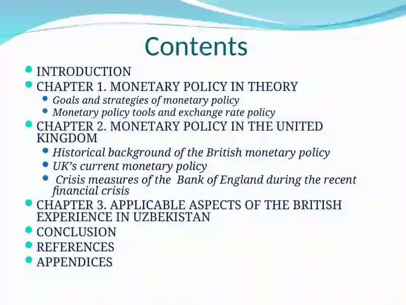 Monetary Policy in Uzbekistan 2