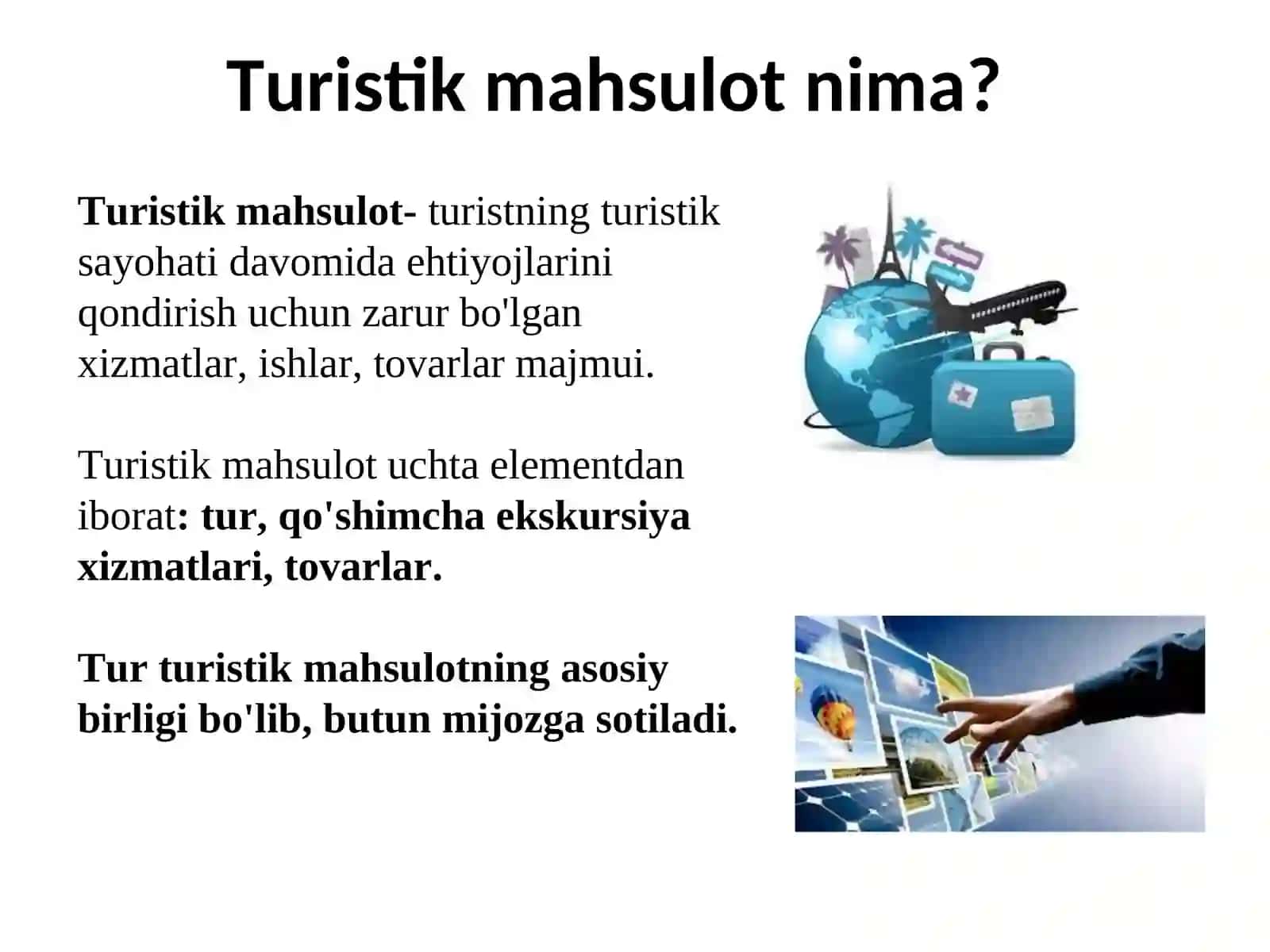 Xalqaro turizm bozori 2