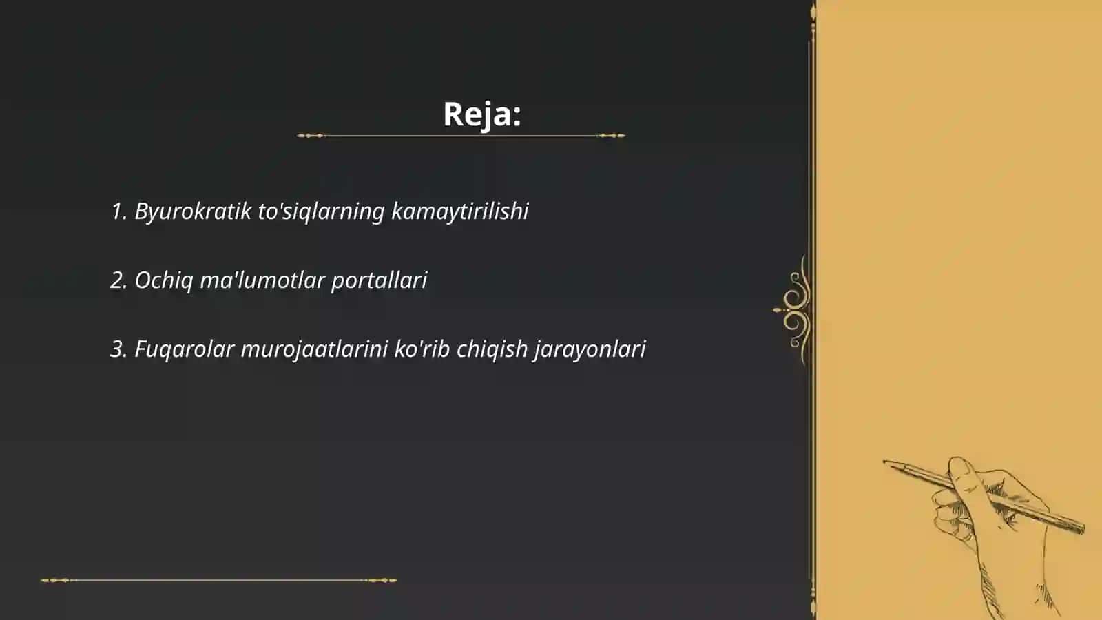 Byurokratizm va formalizmga qarshi kurashish boyicha qonunchilik 2