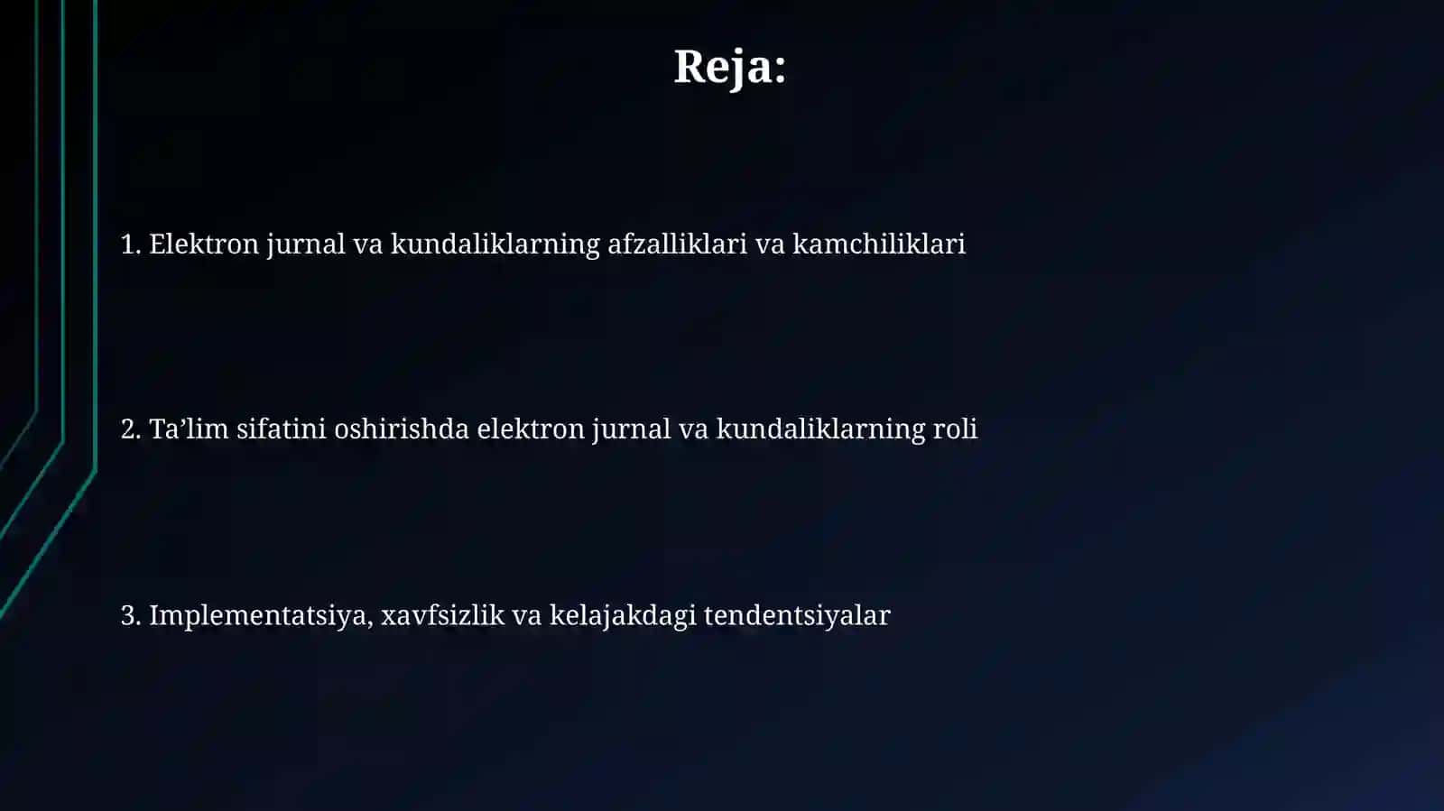 Elektron jurnal va kundaliklarning ta‘lim sifatini oshirishdagi ahamiyati 2