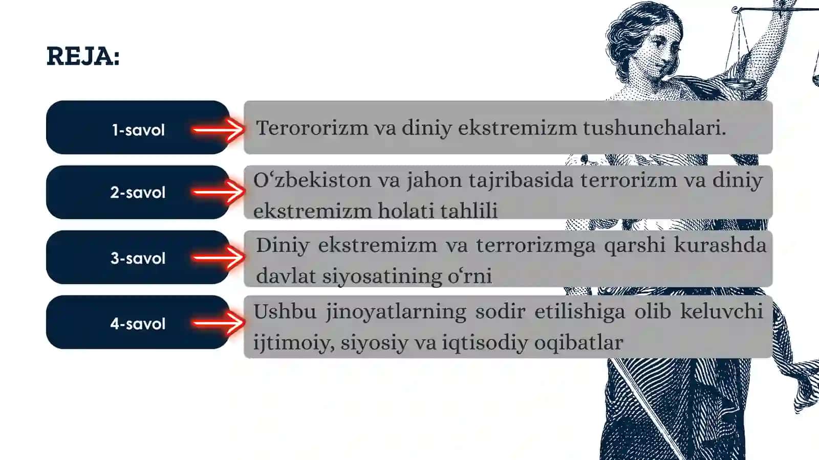 TERRORIZM HAMDA DINIY EKSTREMIZM BILAN BOGLIQ JINOYATCHILIKNING KRIMINALOGIK TAVSIFI VA OLDINI OLISHI 2