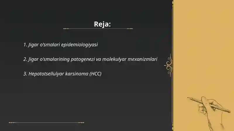 Jigar o'smalari 2
