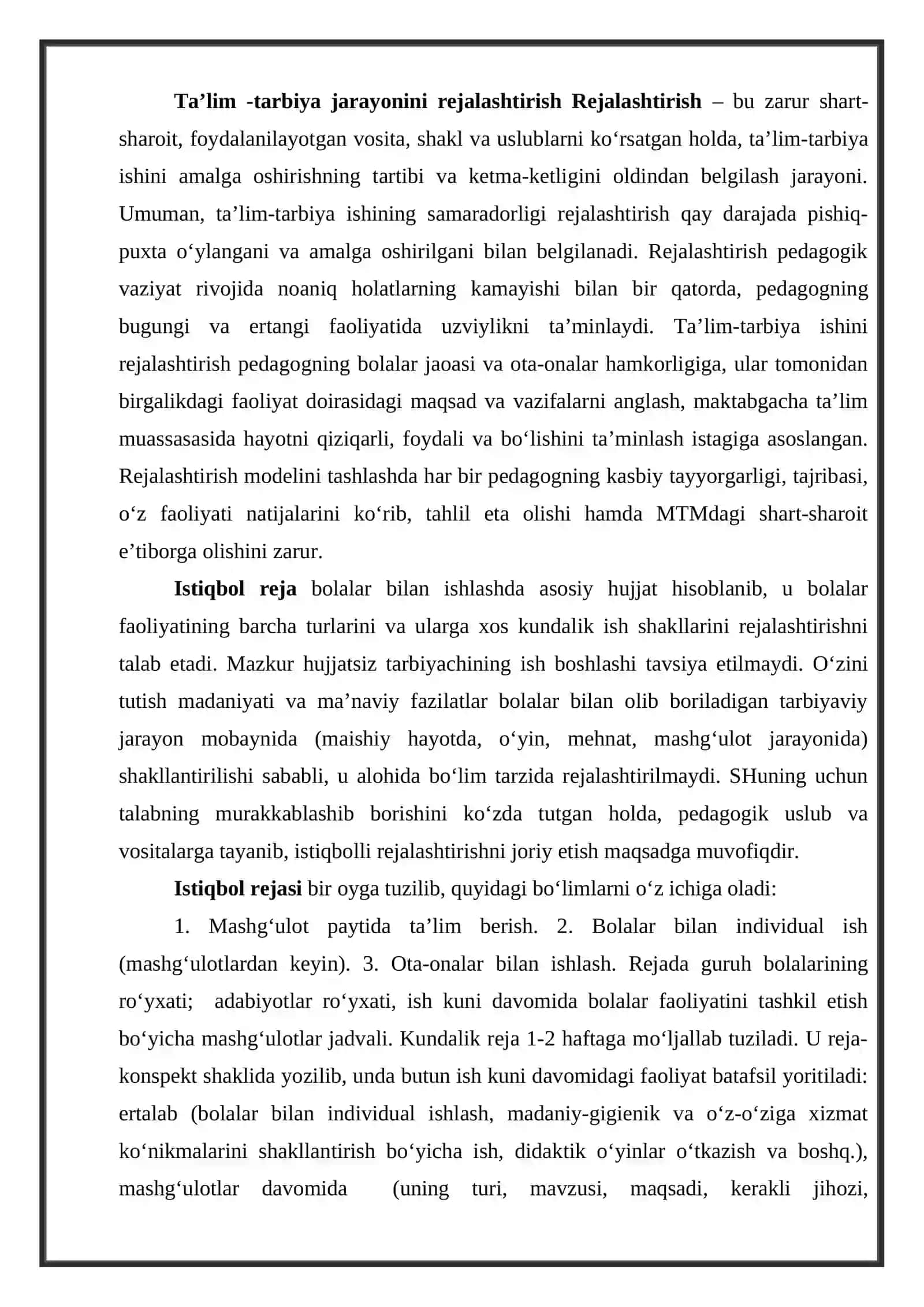 ILK QADAM DASTURI ASOSIDA MTMNI YOSH GURUHLARIDAGI FAOLIYATLAR TAHLILI 2
