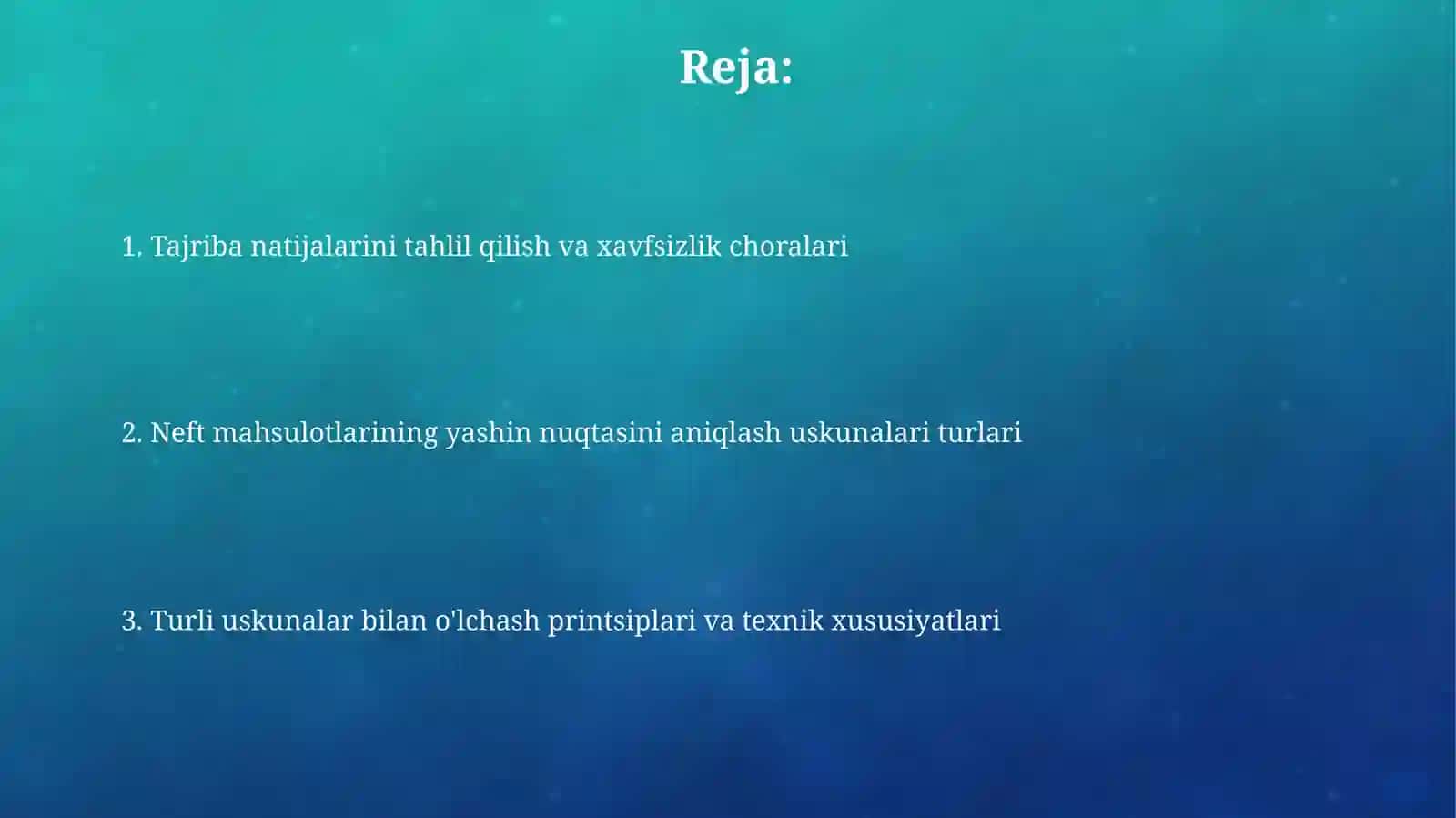 neft mahsulotlarini chaqnash nuqtasini aniqlash uskunasi haqida 2