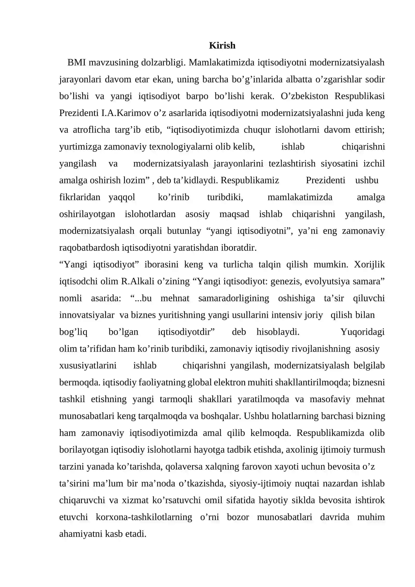 Korxonaning investitsion faoliyatini samaradorligi oshirish yo’llari 2