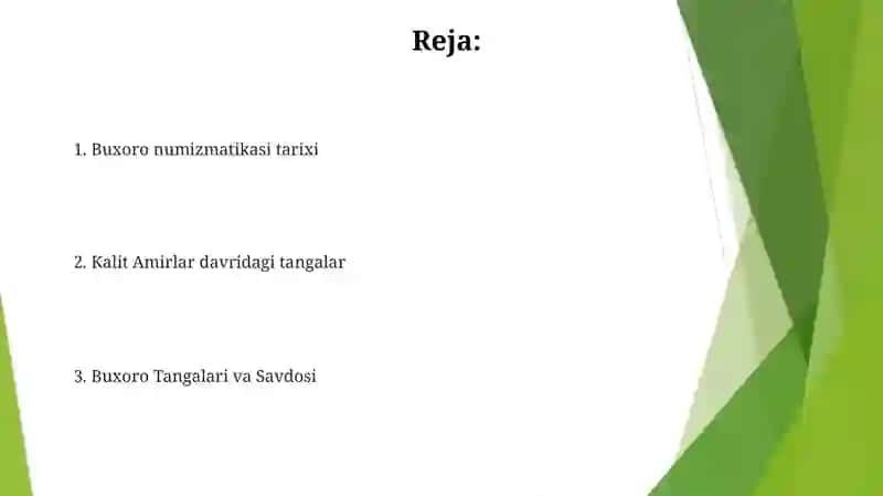 Buxoro amirligi tangalari 2