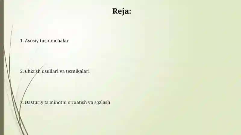 Kampuyet orqali rasim chizishning asosiy vositalari 2