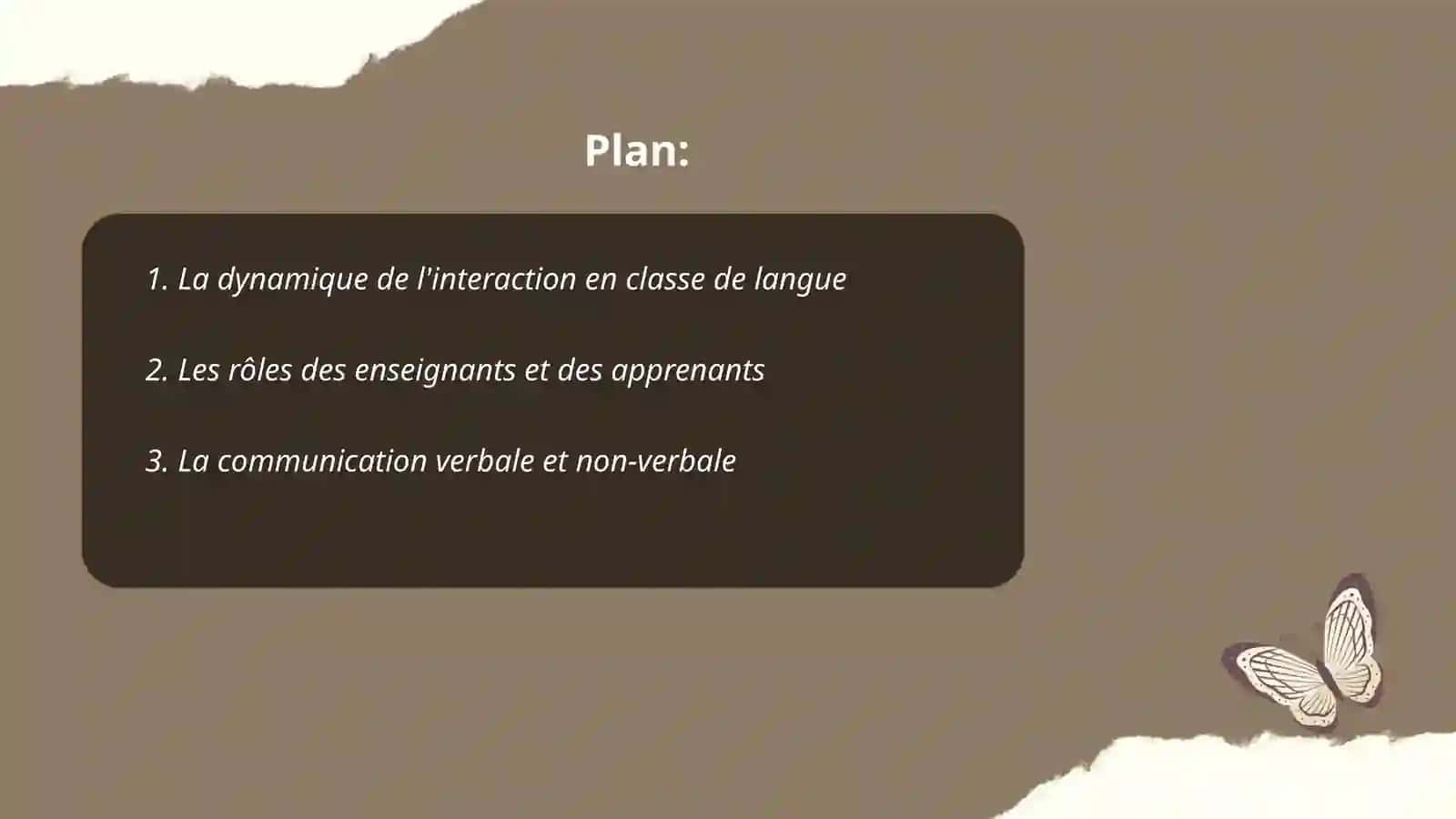 La classe de langue, lieu d'une interaction 2