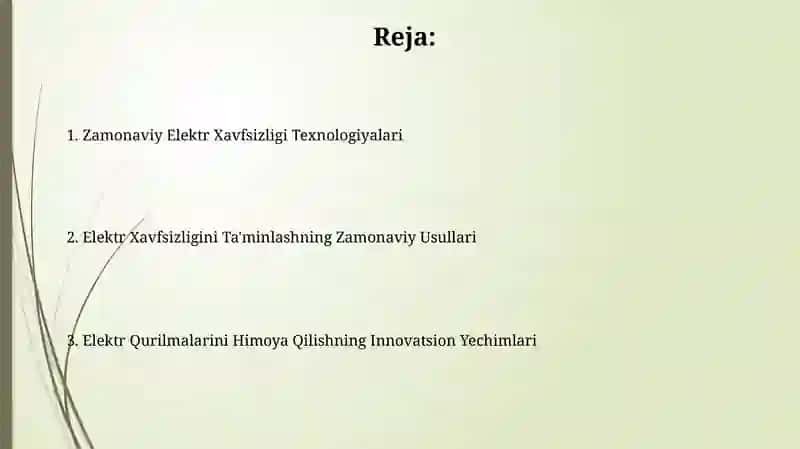 Elektr xavfsizligi bo‘yicha ta’lim va treninglar 2
