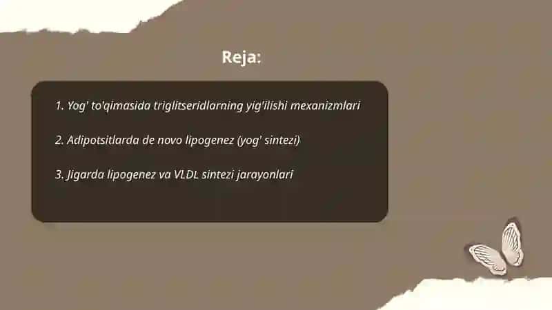 Yoĝ tóqimasida yoĝlarning tòplanishi va sarflanishi 2