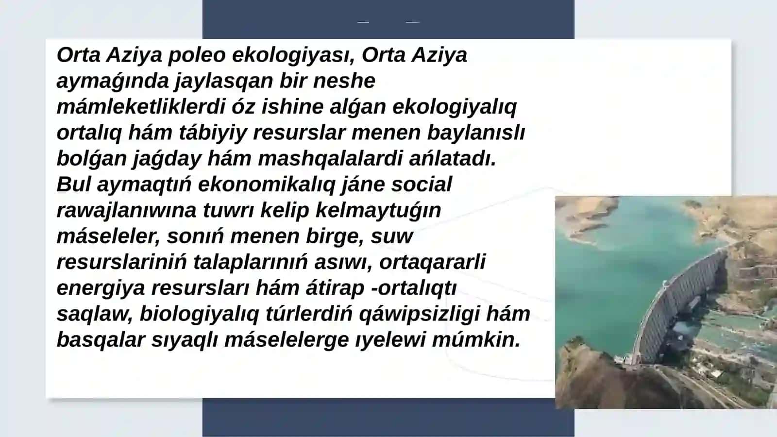 Orta Aziya poleo ekologiyasi 2