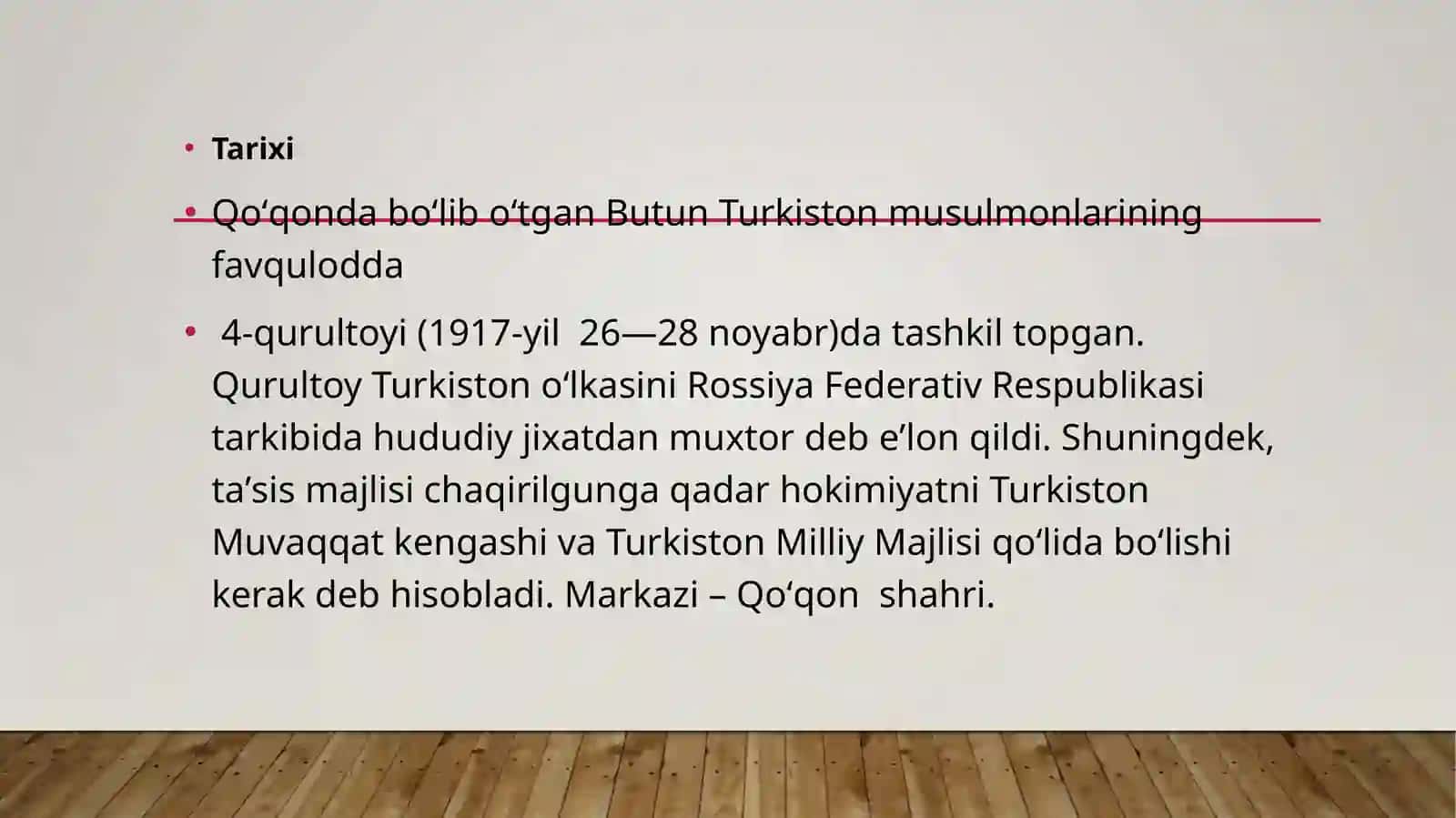 Butun Turkiston Musulmonlarining 4-Qurultoyi 2
