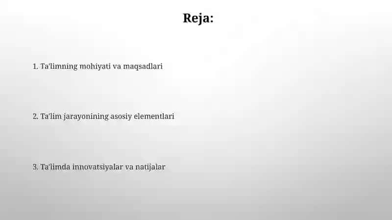 Tarbiya- o'quv tarbiyaviy jarayon sifatida 2