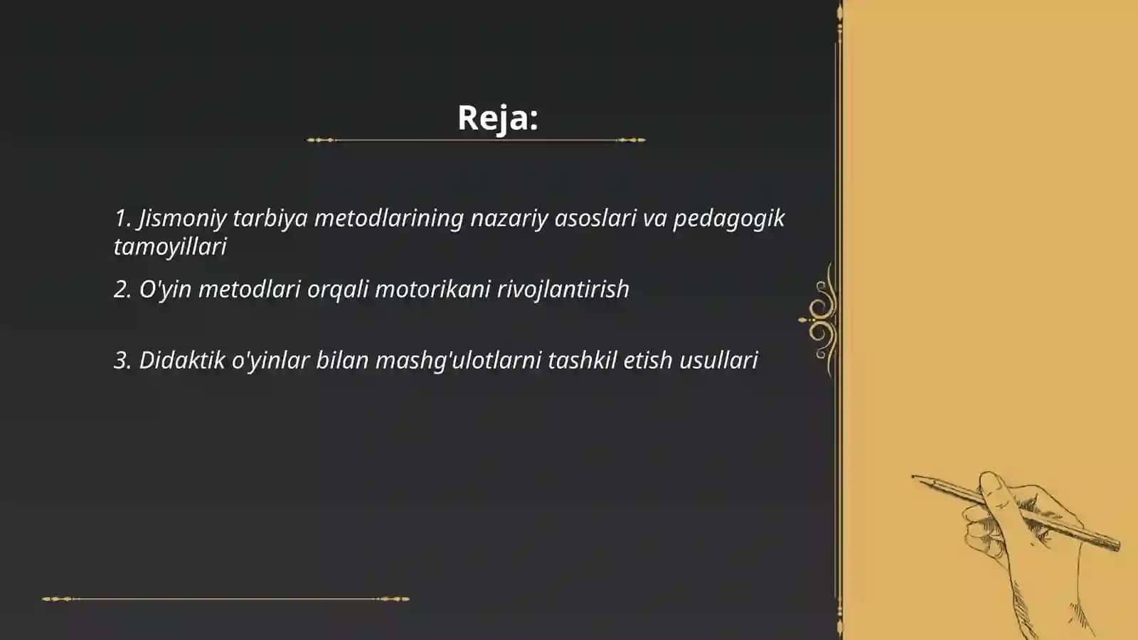 Maktabgacha yoshdagi bolalarni jismoniy tarbiyalashda ta'lim metodlari va usullari bilan tanishtirish 2