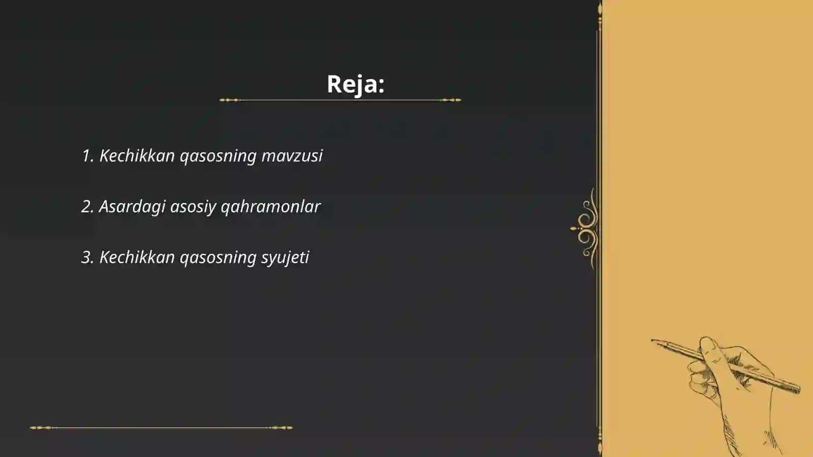 Men sevgan asar"Kechikkan qasos" 2