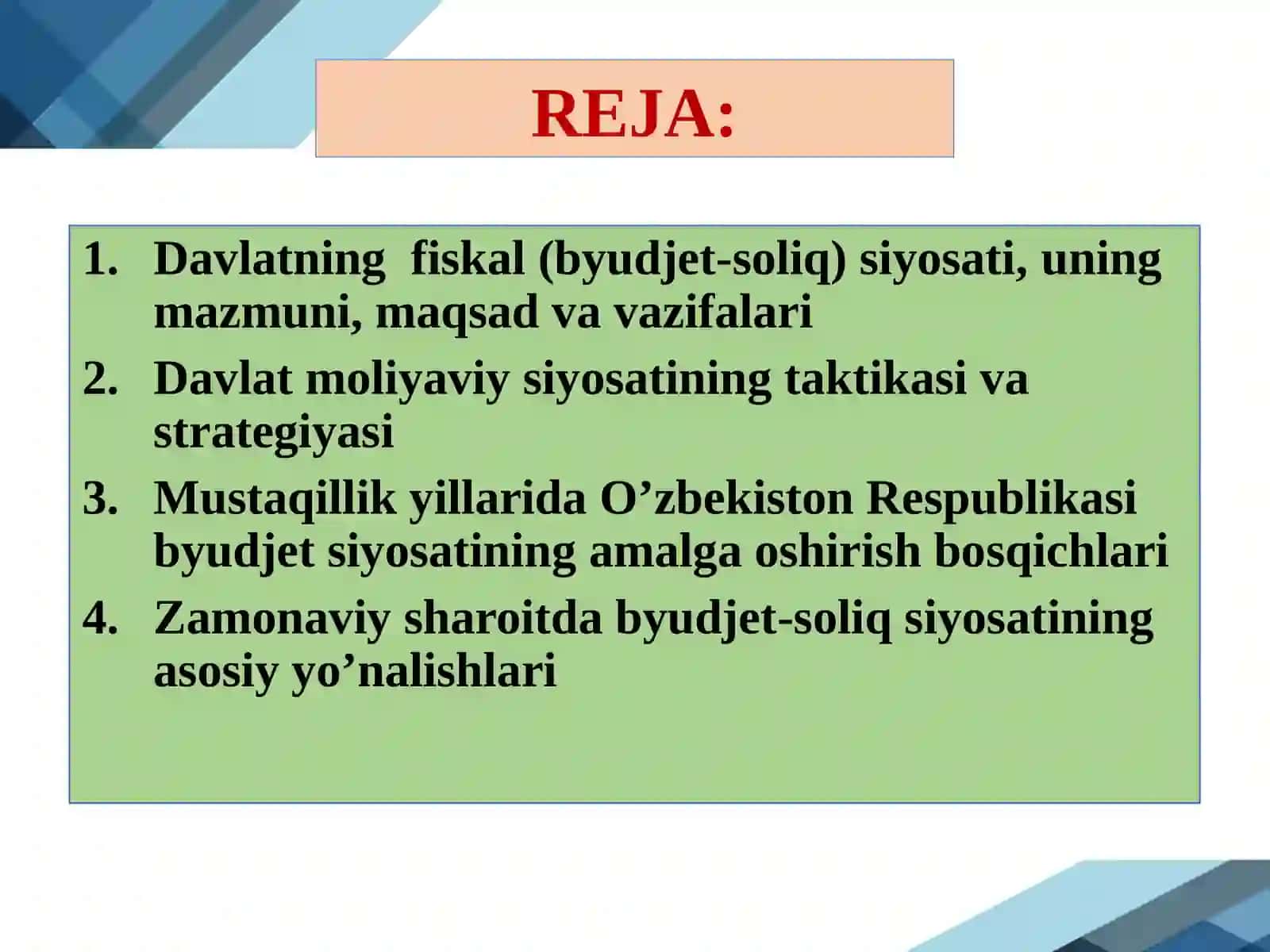 FISKAL SIYOSAT 2