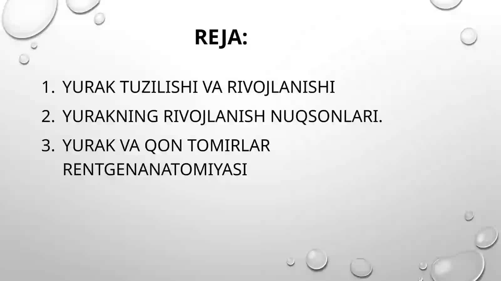 Yurakning rivojlanish nuqsonlari. Yurak va qon tomirlar rentgenanatomiyasi, angiografiya 2