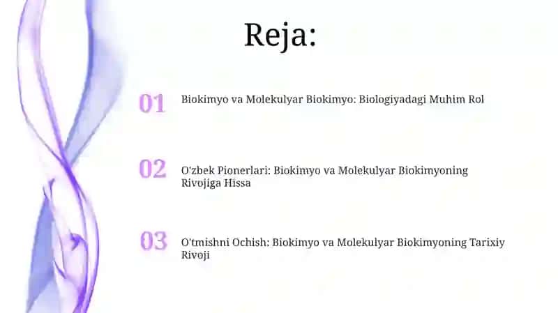 Biokimyo va Molekulyar Biokimyo: Biologiyadagi Muhim Rol 2