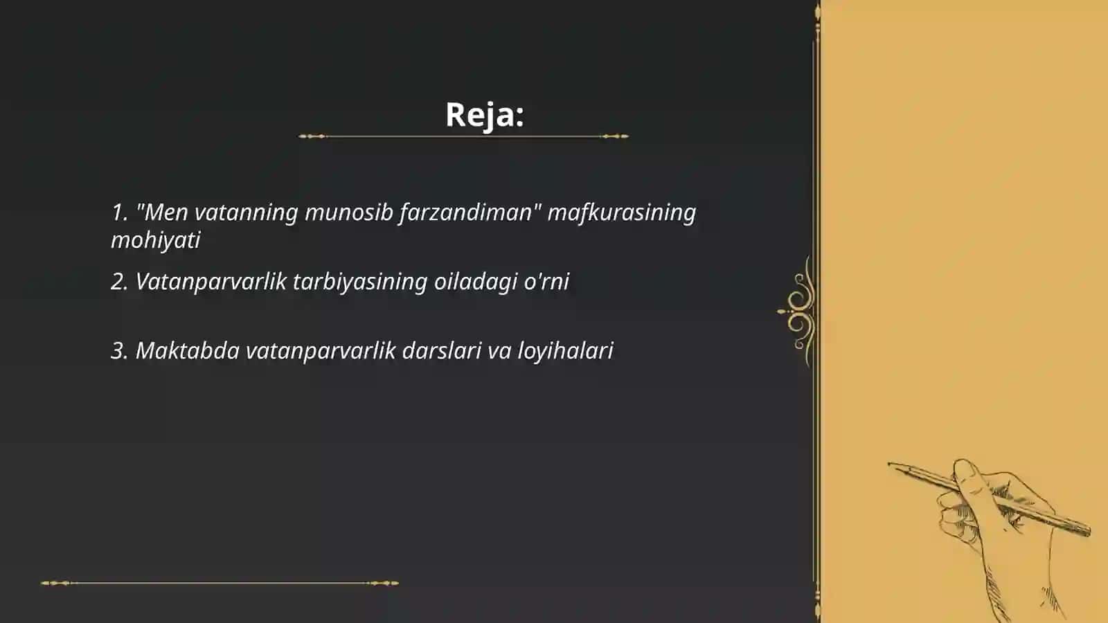 Men vatanning munosib farzandiman 2