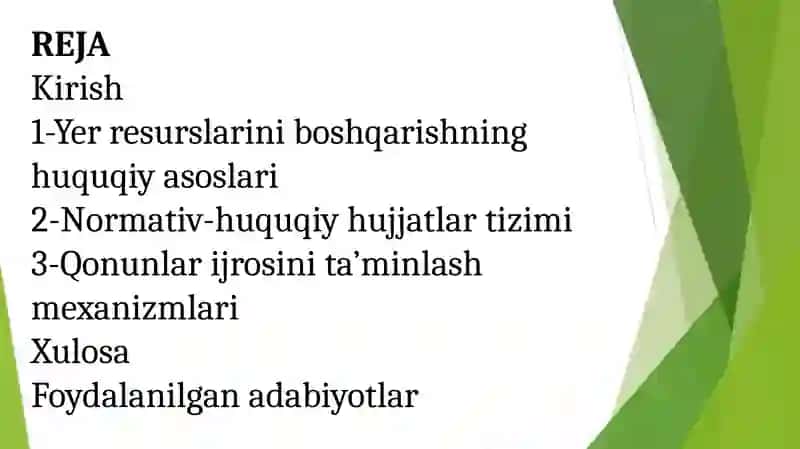 Normativ-huquqiy hujjatlar tizimi 2