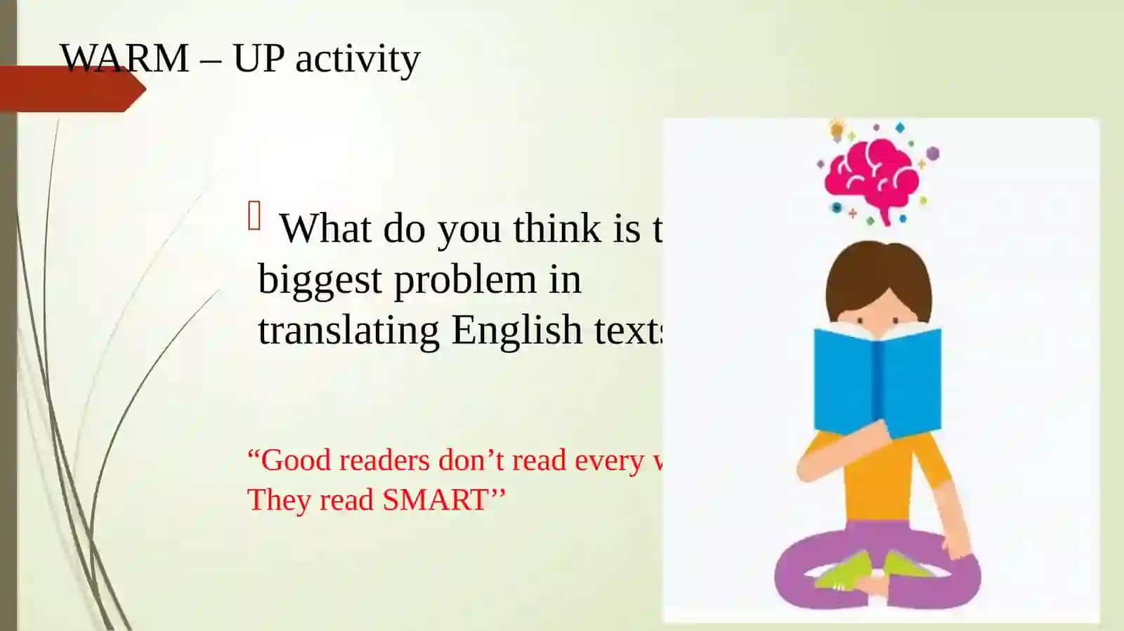 LECTURE 3READINGSTRATEGIES 2