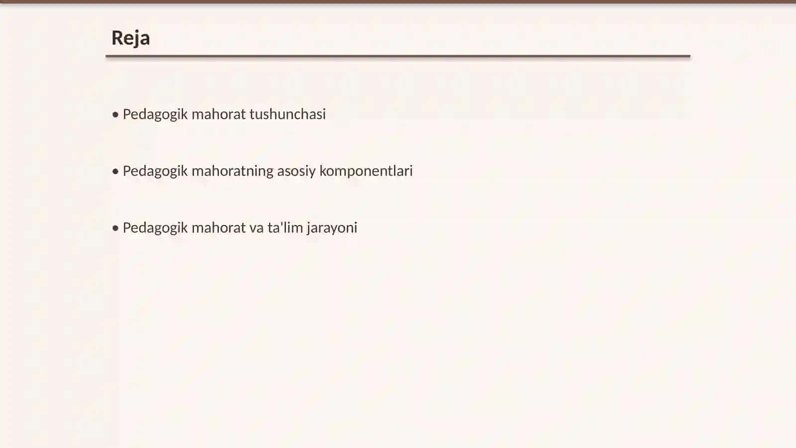 Pedagogik mahoratning asoslari va mohiyati 2