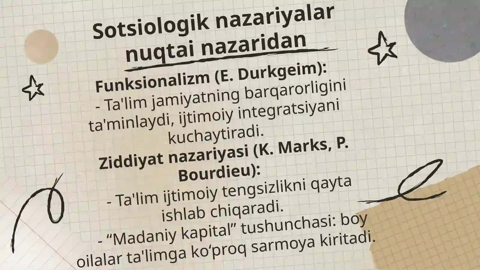 Ta’lim sifati sotsiologik muammo sifatida 2