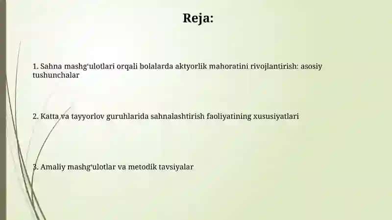 Bolalarda aktyorlik qobiliyatini rivojlantirish 2