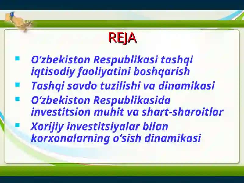 Xalqaro bozordagi raqobat 2