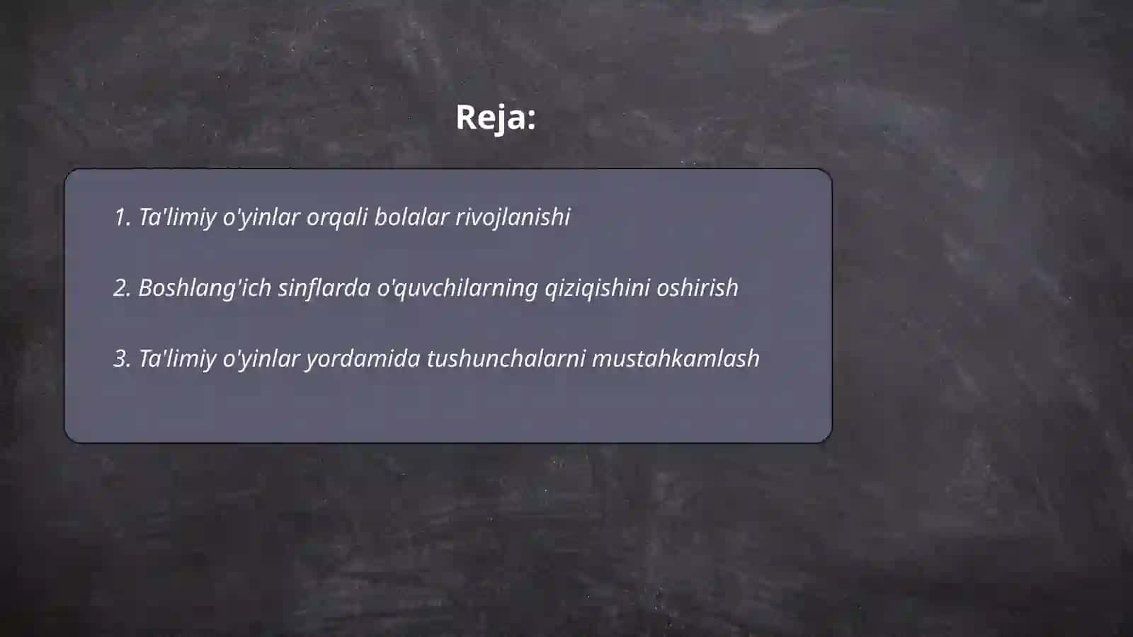 Boshlangʻich sinflarni oʻqitishda taʼlimiy oʻyinlarning ahamiyati 2