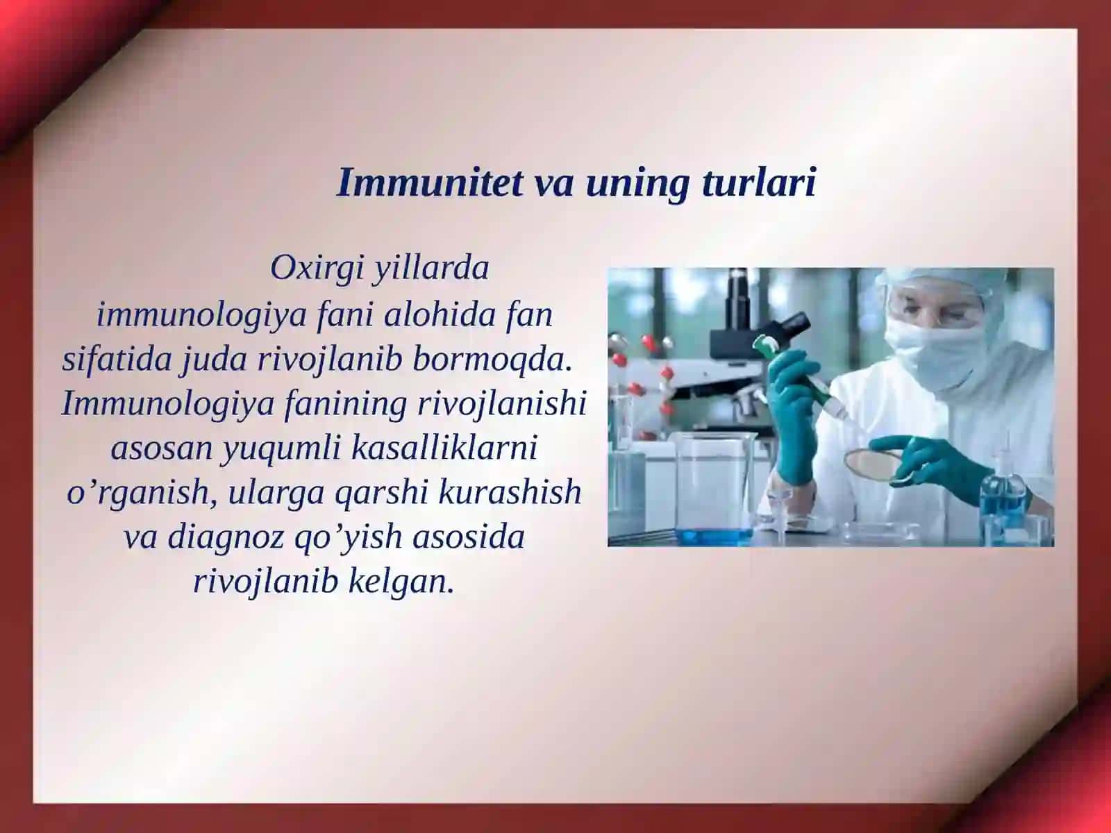 Immunitet immunitet turlari organizmning infeksiyaga qarshi ximoya mexanizmi 2