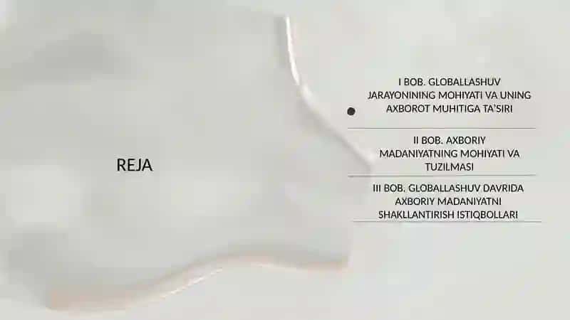 Globallashuvda axboriymadaniyat zarurati 2
