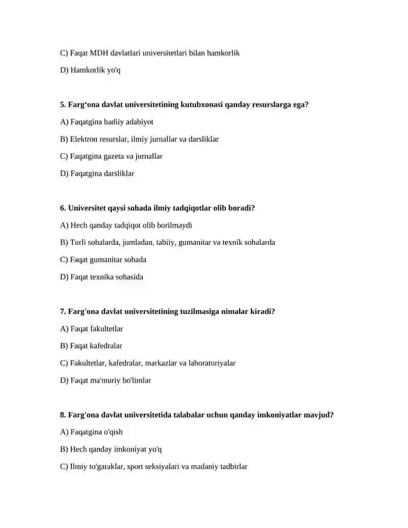 Fargʻona davlat unversiteti 2