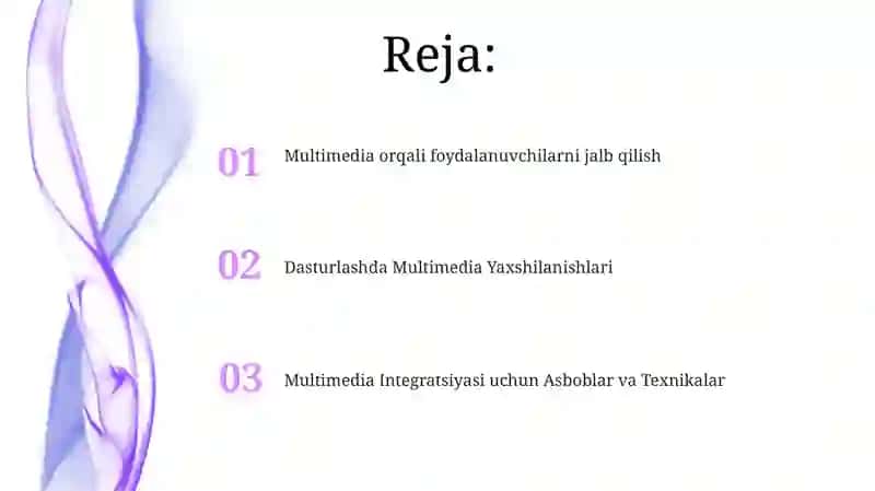 Multimedia orqali foydalanuvchilarni jalb qilish 2