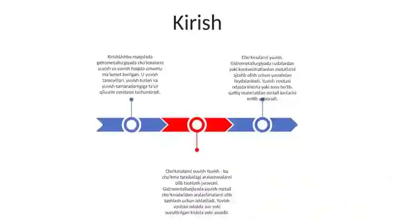 Gidrometallurgiyada Tindirish Suzish Va Cho'Kmalarni Yuvish 2