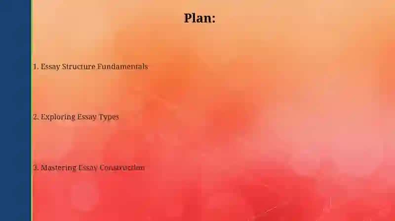 Essay structuring and types of essay 2
