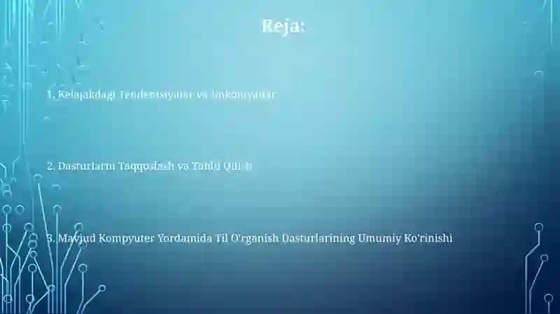 Til O'rganish Dasturlari 2