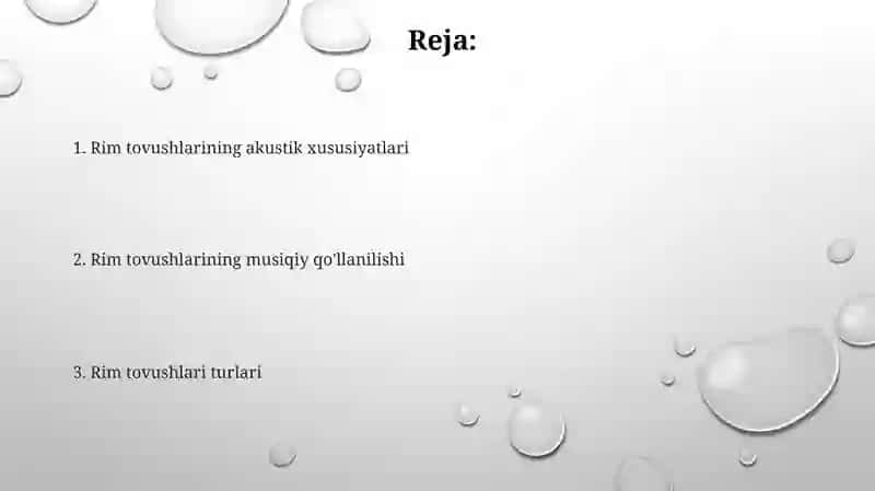 Rim sonlari 2